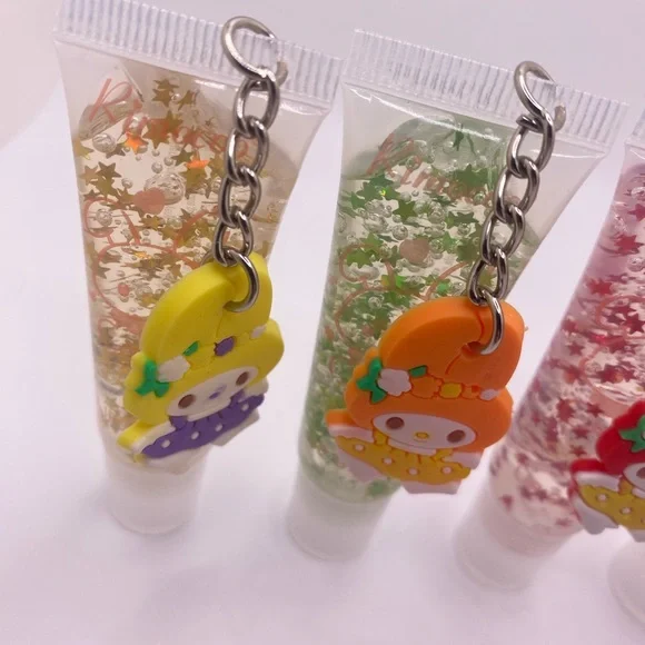 My Melody 6 Pack Glitter Lip Gloss - Color changing- Brand new - Picture 4 of 8